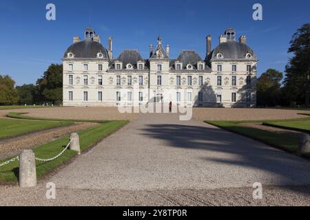 Schloss von Cheverny, Indre-et-Loire, Centre, Frankreich, Europa Stockfoto