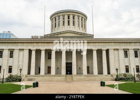 Columbus ist die Hauptstadt von Ohio und der Regierung Statehouse Stockfoto