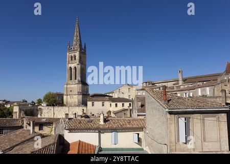 Saint Emilion, Département Gironde, Region Aquitanien, Frankreich, Europa Stockfoto