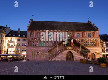 Rathaus, Mulhouse, Haut-Rhin, Grand Est, Frankreich, Europa Stockfoto