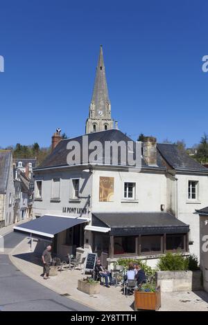 Langeais, Indre-et-Loire, Frankreich, Europa Stockfoto