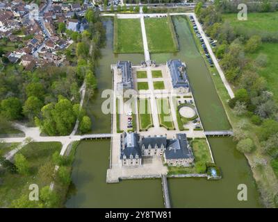 Schloss La Ferte Saint Aubin, Loiret, Centre Val de Loire, Frankreich, Europa Stockfoto