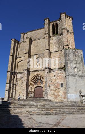 Kirche Castro Urdiales, Kantabrien, Spanien, Europa Stockfoto