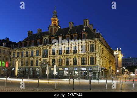 Alte Börse, Place du General de Gaulle, Lille, Nord Pas de Calais, Frankreich, Europa Stockfoto