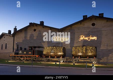 MUGA Weingut, Haro, La Rioja, Spanien, Europa Stockfoto