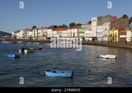 Hafen von Mugardos, La Coruna, Galicien, Spanien, Europa Stockfoto