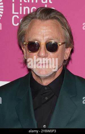 New York, USA. Ny. Oktober 2024. Daniel Craig bei der QUEEREN Premiere beim 62. Jährlichen New York Film Festival, Alice Tully Hall im Lincoln Center, New York, NY, 06. Oktober 2024. Quelle: Kristin Callahan/Everett Collection/Alamy Live News Stockfoto