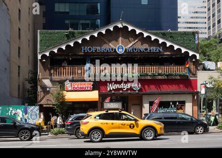Hofbrau Munchen, Manhattan, New York, USA Stockfoto
