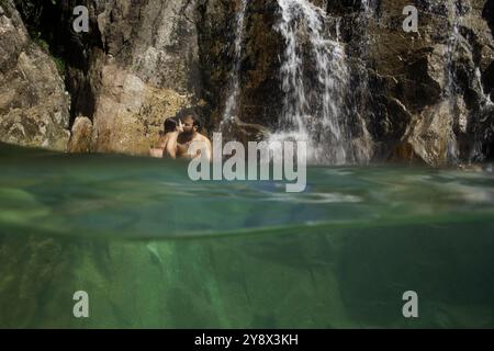 Paare, Rio Homen, Penea-Geres Nationalpark, Portugal Stockfoto