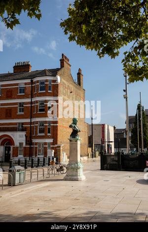 Windrush Square in Brixton - London am 17. September 2024. Foto: Sam Mellish Stockfoto