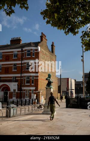 Windrush Square in Brixton - London am 17. September 2024. Foto: Sam Mellish Stockfoto