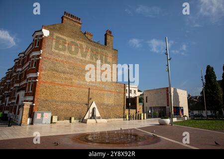 Windrush Square in Brixton - London am 17. September 2024. Foto: Sam Mellish Stockfoto