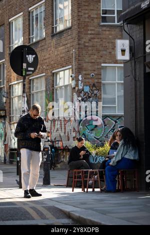 Redchurch Street - London am 16. September 2024. Foto: Sam Mellish Stockfoto