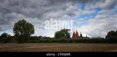 Die Oasts in Chiddingstone in Kent England, Großbritannien Stockfoto