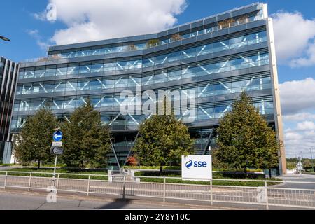 SSE-Gebäude in Reading, Berkshire, England, Großbritannien. Büros des Energieunternehmens Stockfoto