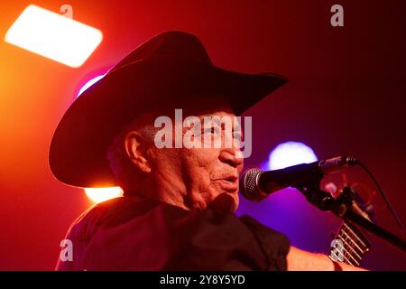 Madrid, Spanien. Oktober 2024. Der kubanische Musiker Eliades Ochoa tritt am 6. Oktober 2024 in Madrid auf. Quelle: Album/Alamy Live News Stockfoto