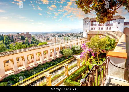 Alhambra Granada, Spanien Stockfoto