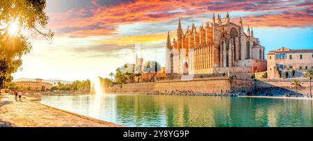 Stadt Palma de Mallorca, Spanien Stockfoto