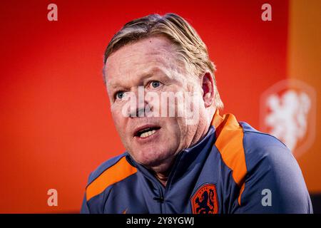 Zeist, Niederlande. Oktober 2024. ZEIST, 07-1--2024 . Campus K.N.V.B. Presskonferenz und Training Niederlande Credit: Pro Shots/Alamy Live News Stockfoto