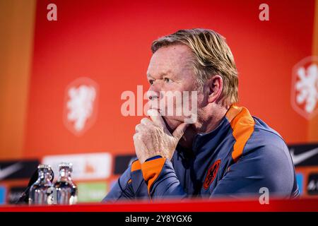 Zeist, Niederlande. Oktober 2024. ZEIST, 07-1--2024 . Campus K.N.V.B. Presskonferenz und Training Niederlande Credit: Pro Shots/Alamy Live News Stockfoto