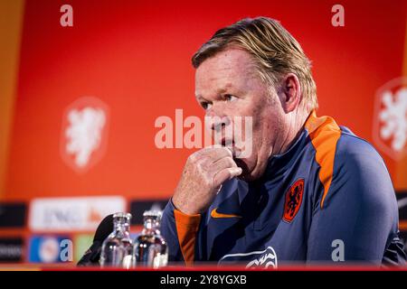 Zeist, Niederlande. Oktober 2024. ZEIST, 07-1--2024 . Campus K.N.V.B. Presskonferenz und Training Niederlande Credit: Pro Shots/Alamy Live News Stockfoto