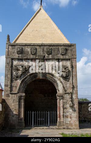 Eine alte Kapelle im Calpan Exvent. Stockfoto