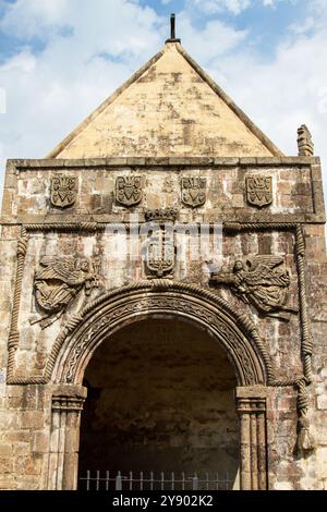 Eine alte Kapelle im Calpan Exvent. Stockfoto