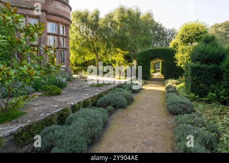 Holker Hall and Gardens, Grange-over-Sands, Cumbria, England. Stockfoto