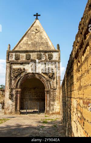 Eine alte Kapelle im Calpan Exvent. Stockfoto