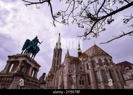 St. Matthias Kirche, römisch-katholische Kirche in Budapest Stockfoto