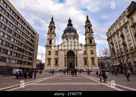 St.-Stephans Basilika in Budapest Stockfoto