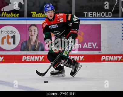 Augsburg, Deutschland. Oktober 2024. Mark Zengerle (Augsburger Panther, #89). Deutschland, Augsburger Panther gegen Grizzlys Wolfsburg, Eishockey, DEL, 7. Spieltag, Saison 2024/2025, 06.10.2024. Foto: Eibner-Pressefoto/Heike feiner Credit: dpa/Alamy Live News Stockfoto