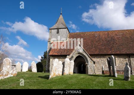 St. Nicholas Church, Itchenor, Chichester, West Sussex, Großbritannien Stockfoto