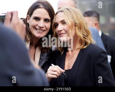 ZÜRICH / SCHWEIZ, 7. Oktober 2024. Kate Winslet nach dem Autogramm der ZFF Masters beim 20. Zürcher Filmfestival in der Cinema Arena am 7. Oktober 2024. Credits: Walter Gilgen Credits: Walter Gilgen/Alamy Live News Stockfoto