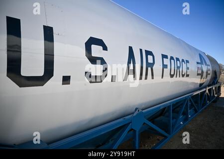 Albuquerque, New Mexico - 3. März 2024: National Museum of Nuclear Science and History in Albuquerque, New Mexico. Stockfoto