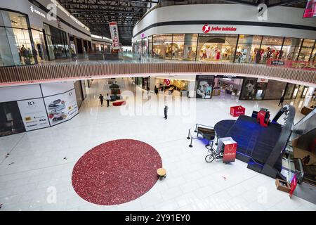 Tribeca Mall, Einkaufszentrum, riesig, gigantisch, modern, Indischer Ozean, Insel, Mauritius, Afrika Stockfoto