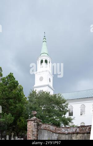 Das historische Beaufort, South Carolina, ist ein beliebtes Touristenziel Stockfoto