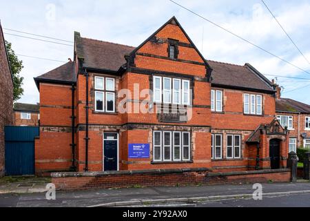 Wilson House Scouts, ehemalige Polizeistation in Crewe Cheshire, Großbritannien Stockfoto