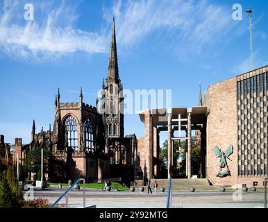 Coventry Cathedral, West Midlands, England, Großbritannien Stockfoto