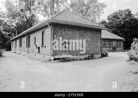 Quarantaine Area Hospital. Quarantaine Area Hospital for Seaagoing Seemanns and Marine Crew, Baing verlassen und besetzte seit Jahren, jetzt für Renovierung und Renovierung nominiert. Rotterdam, Niederlande. Rotterdam Quarantaine Area Zuid-Holland Nederland Copyright: XGuidoxKoppesxPhotox Stockfoto