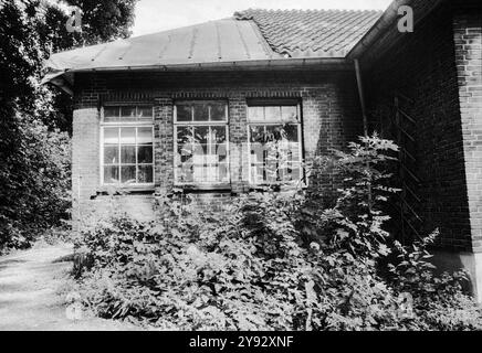 Quarantaine Area Hospital. Quarantaine Area Hospital for Seaagoing Seemanns and Marine Crew, Baing verlassen und besetzte seit Jahren, jetzt für Renovierung und Renovierung nominiert. Rotterdam, Niederlande. Rotterdam Quarantaine Area Zuid-Holland Nederland Copyright: XGuidoxKoppesxPhotox Stockfoto