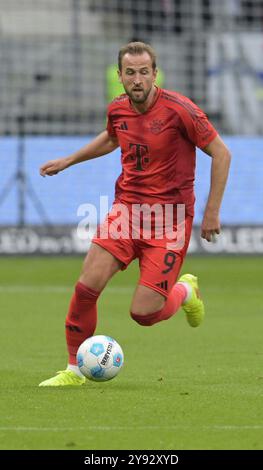 Frankfurt, Deutschland. Oktober 2024. Harry. Kane fotografiert beim Fußball Bundesliga Spiel Eintracht Frankfurt gegen den FC. Bayern München. Am 6.9.2024 in Frankfurt. Quelle: dpa/Alamy Live News Stockfoto