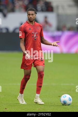 Frankfurt, Deutschland. Oktober 2024. Michael Olise fotografiert beim Fußball Bundesliga Spiel Eintracht Frankfurt gegen den FC. Bayern München. Am 6.9.2024 in Frankfurt. Quelle: dpa/Alamy Live News Stockfoto