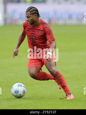Frankfurt, Deutschland. Oktober 2024. Serge Gnabry fotografiert beim Fußball Bundesliga Spiel Eintracht Frankfurt gegen den FC. Bayern München. Am 6.9.2024 in Frankfurt. Quelle: dpa/Alamy Live News Stockfoto
