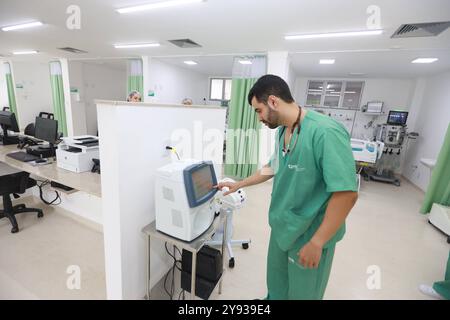 Öffentliches Krankenhaus in bahia itaberaba, bahia, brasilien - 30. august 2024: Ansicht einer Station eines öffentlichen Krankenhauses in der Stadt Itaberaba. ITABERABA BAHIA BRASILIEN Copyright: XJoaxSouzax 230824JOA429 Stockfoto