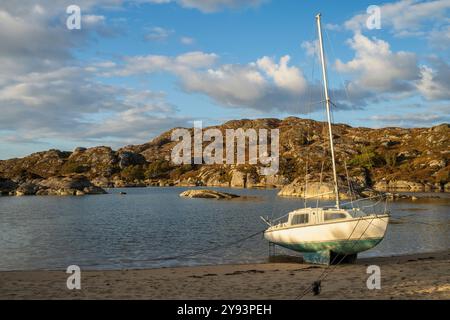 Ardtoe Beach, Lochaber, Schottland, Großbritannien Stockfoto