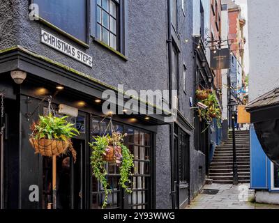 Christmas Steps, Bristol, England, Großbritannien, Europa Stockfoto