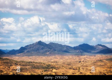 Die Natur Ostsibiriens. Ubsunur Becken. Republik Tuva. Russland Stockfoto