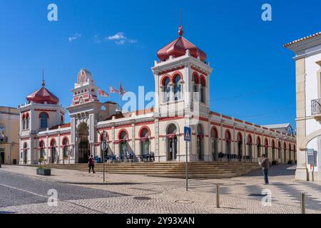 Loule Market, Loule, Algarve, Portugal, Europa Stockfoto