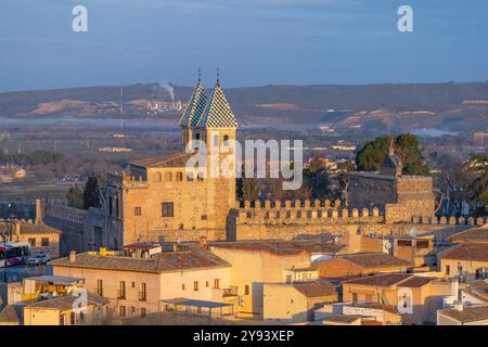 Puerta Nueva, UNESCO-Weltkulturerbe, Toledo, Kastilien-La Mancha, Spanien, Europa Stockfoto